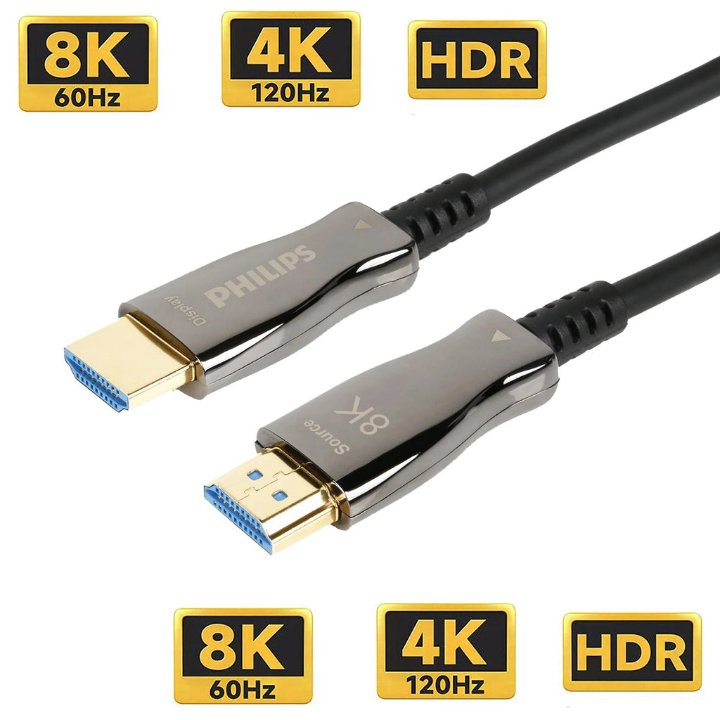 75Ft eARC Fiber newest Optic HDMI Cable 8K/60Hz 48Gbps