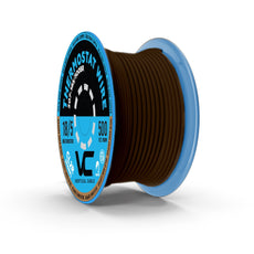 Vertical Cable Thermostat Wire, Solid Bare Copper, 18/5, CL2R, ETL, PVC Jacket, 500ft Spool