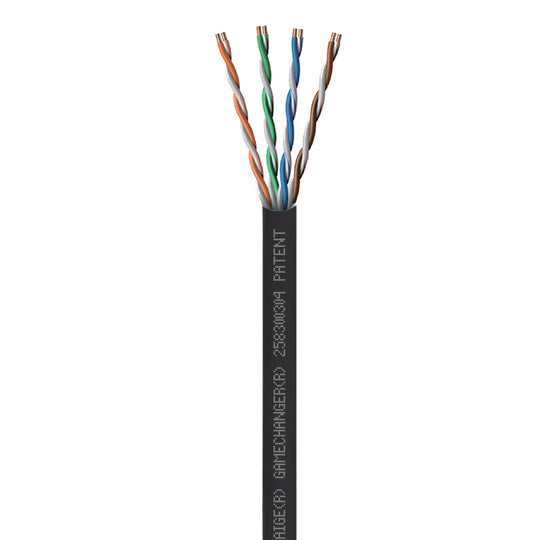 Paige Electric GameChanger Cable, 22AWG, UTP, Solid, CMP FT6, 1000ft Box