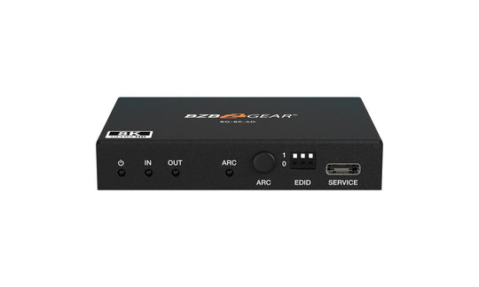 BZBGEAR 8K60 HDMI 2.1 Audio De-embedder to S/PDIF and L/R Converter