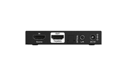 BZBGEAR 8K60 HDMI 2.1 Audio De-embedder to S/PDIF and L/R Converter