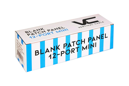 Vertical Cable Mini Blank Patch Panel