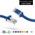 Cat8 S/FTP Ethernet Network Cable, 28AWG - Blue