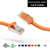 Cat8 S/FTP Ethernet Network Cable, 28AWG - Orange