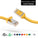 Cat8 S/FTP Ethernet Network Cable, 28AWG - Yellow