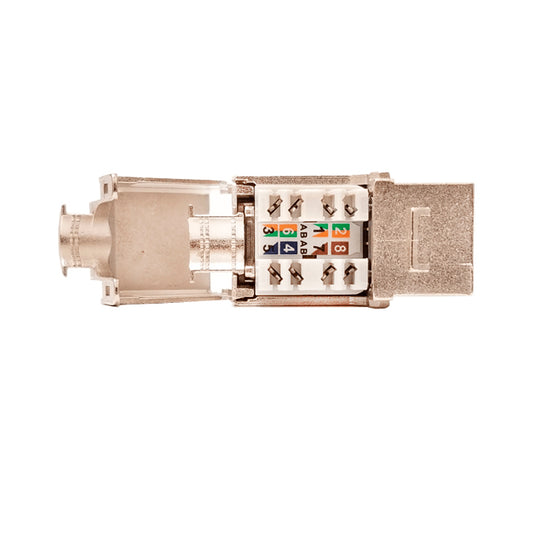 Cat5E Keystone Jack - 110 Style Shielded