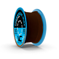 Vertical Cable Thermostat Wire, Solid Bare Copper, 18/3, CL2R, ETL, PVC Jacket, 500ft Spool