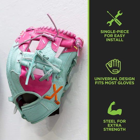 HIDEit Glove | Universal Baseball Glove Mount