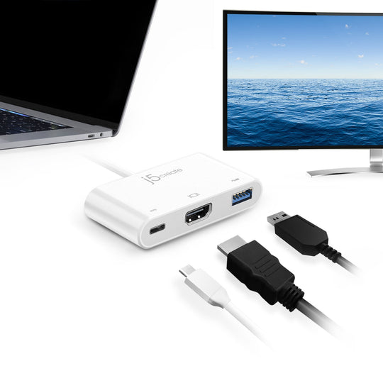 j5create JCA379 USB Type-C to HDMI & USB 3.0 with Power Delivery