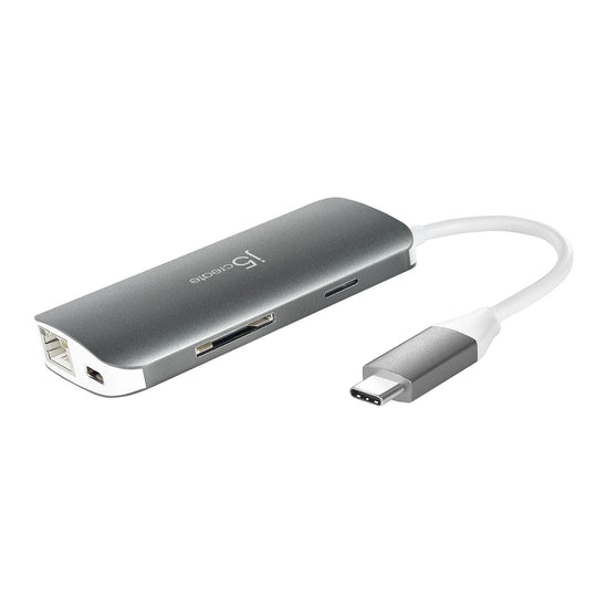 j5create JCD383 USB-C™ 9-in-1 Multi Adapter