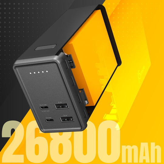 j5create 26800mAh PD 100W 4-Port Power Bank, JPB264100