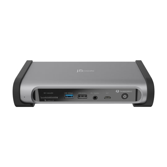 j5create Thunderbolt™ 4  Quad display Docking Station, JTD568