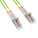 OM5 LC/LC UPC LSZH/OFNR Dual-Rated Multimode Fiber Optic Patch Cable