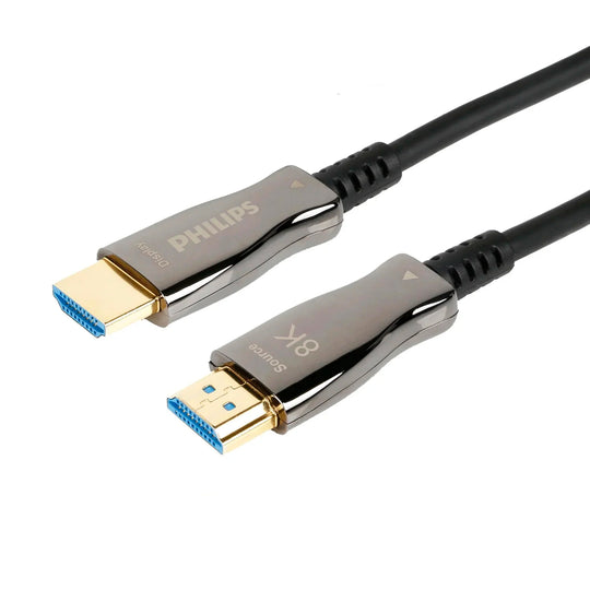 NetStrand eARC Fiber Optic HDMI Cable 4K@120Hz, 8K@60Hz, 48Gbps, CL3 Rated