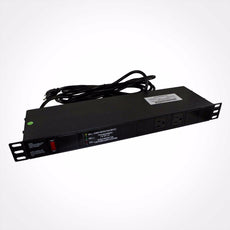 1U Rack Mount Power Distribution Unit PDU with 10+2 AC Outlets