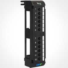 ICC 12 Port Cat5E Vertical Patch Panel