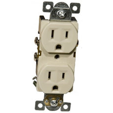 Morris Commercial Duplex Receptacle 15A 125V