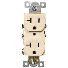 Morris Commercial Duplex Receptacle 20A 125V