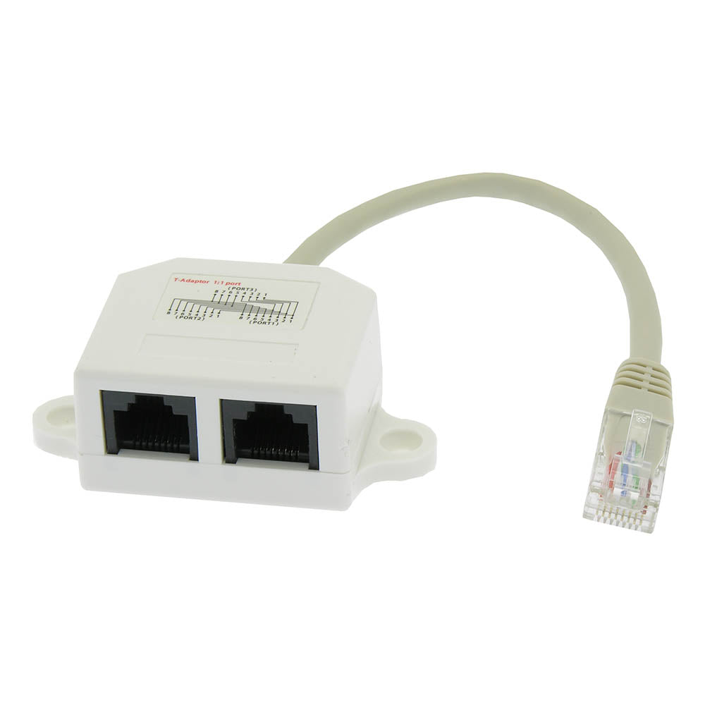 Type 7 Cat53 RJ45 Pigtail Cable Splitter – FireFold