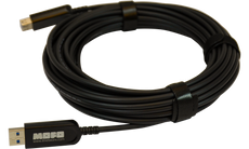 Techlogix Networx MOFO Media Over Fiber Optic cable -- USB 3.0 M to F -- Plenum Rated