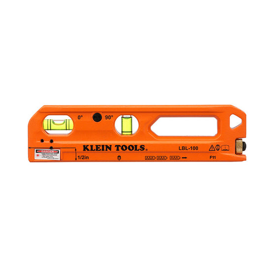 Klein Tools Laser Level with Level Bubble Vials, Magnetic, LBL100